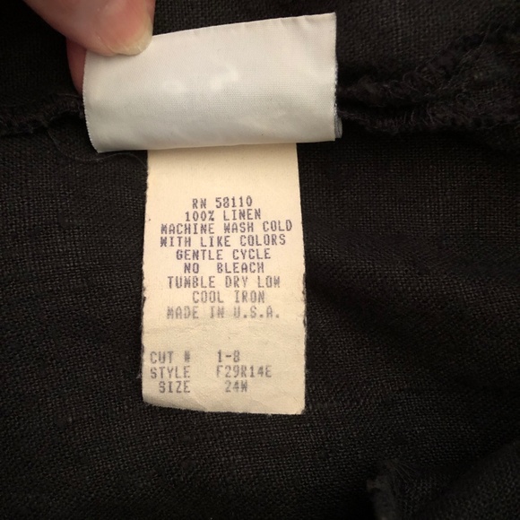 🎉2HP🎉 STUDIO EASE Linen A-Line Sleeveless Maxi Dress + Jacket Set, Vintage 24W - Picture 16 of 16